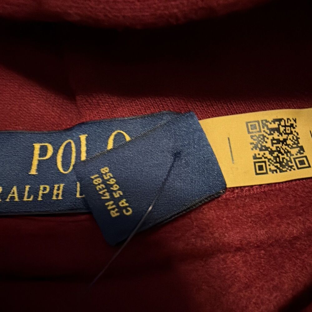 4XLT Polo Ralph Lauren Plaid Logo Graphic Hoodie (a Little Darker In Person) - Picture 3 of 10